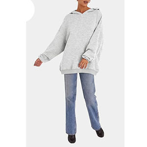 Women's Oversized <b>Fleece</b> Hooded <b>Sweatshirts</b> Casual Long Sleeve Pullover Loose & Lightweight Fall Winter Clothes - Product Image 4