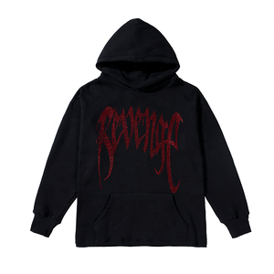 400g coton Plus polaire épaissi hommes à capuche unisexe lâche couleur unie sweats à capuche - Product Image 3