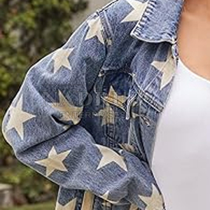 Meilleur prix Veste en jean en coton respirant sur mesure avec manches longues Conception d'impression confortable pour l'extérieur pour l'hiver - Product Image 5