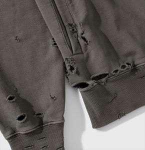 Nueva moda personalizada para sudaderas con capucha de invierno para hombres 100% algodón Regular Fit Plus Size Color sólido - Product Image 6