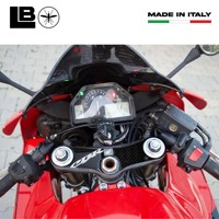 Autocollant de protection en résine gel 3D Labelbike sous licence officielle pour la plaque de tige de fourche de moto CBR 600 RR 2005-2006, Italie