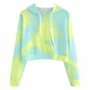 Sudadera con capucha deportiva de algodón de peso pesado para mujer - Product Image 4