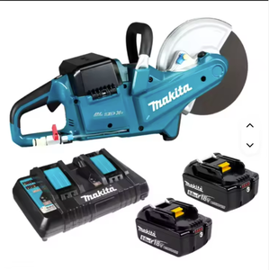 ชุดเครื่องเลื่อยตัดคอนกรีตไร้สาย Makita DCE090PT2 36V (18V x 2) 5.0Ah Li-ion Brushless ขนาด 230 มม. (9 นิ้ว) - Product Image 3