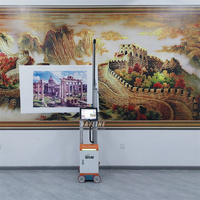 AI 4K Wall Printer Writer Painter Digital 3D UV Painting Robot Décorations publicitaires