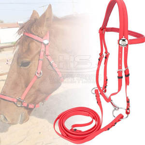 Bride de cristal de cheval équestre en cuir avec personnalisation doucement rembourrée anatomiquement disponible - Product Image 5