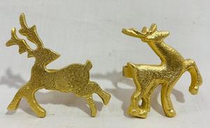 Ronds de serviette de Noël avec flocon de neige renne bonhomme de neige Design anneaux de serviette en métal pour mariage et fêtes de vacances - Product Image 3