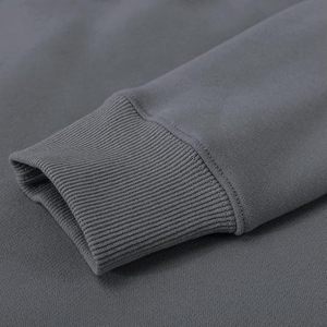 Sudadera con Capucha de Forro Polar de Manga Larga Casual para Mujer, Tallas Grandes, Moda Otoño Invierno 2024, Estilo Urbano, Top Corto - Product Image 4