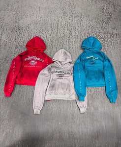 Gran oferta de sudaderas con capucha para hombre, sudaderas de peso pesado de 420g, fabricante de ropa Vintage, cremallera, lavado ácido, Sudadera con capucha de gran tamaño - Product Image 1