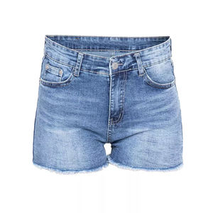 Fashion Summer Women Denim Shorts High Quality Stitching Jean Shorts Wholesales Casual <b>Blue</b> Shorts for Women Jeans OEM Service - Product Image 5