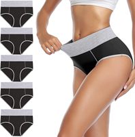 Sous-vêtements décontractés taille haute pour femmes grandes tailles, en dentelle perforée avec boutons, respirants, écologiques, antibactériens, en tricot doux au toucher pour adultes