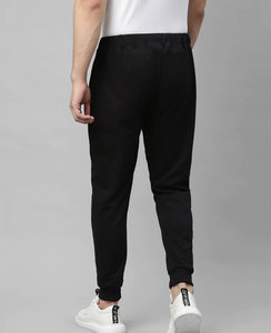 Pantalon de survêtement en polaire délavé à l'acide style vintage pour homme avec logo personnalisable - Product Image 2