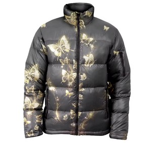 OEM Custom Men's Long Winter <b>Puffer</b> <b>Jacket</b> Waterproof Windproof <b>Thin</b> Warm <b>Jacket</b> with Sublimation Print By OVERSEAS SPORTS - Product Image 6