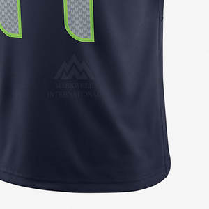 Vente en gros d'usine de maillots de football américain personnalisés de haute qualité Caractéristiques grande taille respirantes à manches courtes - Product Image 5
