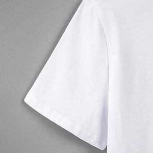 <b>Women</b>’s Fashion <b>White</b> Crop <b>T</b>-<b>Shirt</b> Front Twist Detail Short Sleeve Top - Product Image 5