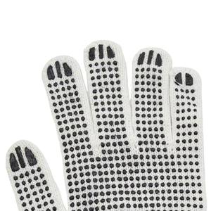 Gants de travail en coton enduit avec points de préhension Gants de soudage de protection en cuir pour la construction, la conduite et l'industrie - Product Image 6