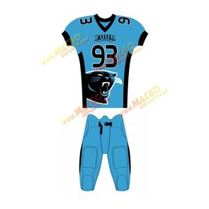 Comfortable Breathable Plus <b>Size</b> Custom American <b>Football</b> Uniform with Custom Logo and Brand Name - Product Image 2