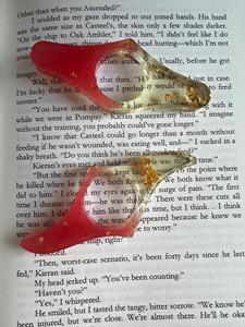 Support de page de livre en résine, poignée pour les doigts, accessoire de lecture durable et confortable, parfait pour les livres, les documents d'étude, les journaux et les romans - Product Image 3