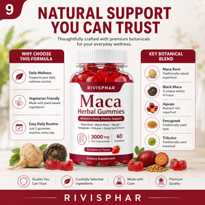 Gummies Maca Plus pour Adultes : Produit de Beauté Efficace pour le Rehaussement des Fesses et le Raffermissement des Hanches, pour Femmes Non Enceintes - Product Image 2