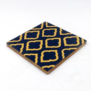 Posavasos de Madera con Diseño MOP, Elegantes, Clásicos, Ecológicos, Hechos a Mano, Ligeros, Protección para Mesa, Personalización de Marca - Product Image 2