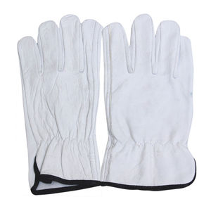 High Quality Cowhide Leather Driver <b>Gloves</b> Welding Safety <b>Gloves</b> Industrial Heavy Duty Construction Protective Workwear - Product Image 4