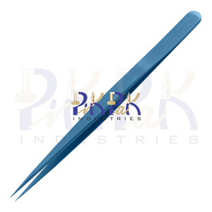 SS-TI Fine Point Tweezer Made Of Titanium Size 135mm Jewelry Making <b>Crafting</b> Precision Titanium Tweezer Fine Pointed Tweezer - Product Image 1
