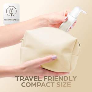 Depiladora Corporal Recargable de Doble Velocidad con 56 Pinzas y Apagado Automático, Estuche de Viaje y Cepillo de Limpieza para Mujeres, Uso Doméstico - Product Image 1