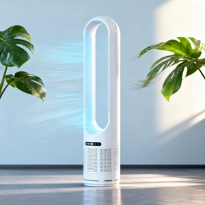 <span class=keywords><strong>Ventilador</strong></span> Inteligente sin Aspas - Control por Voz con Asistente <span class=keywords><strong>de</strong></span> <span class=keywords><strong>Google</strong></span> y Alexa, con Función <span class=keywords><strong>de</strong></span> Purificación <span class=keywords><strong>de</strong></span> Aire, Filtro HEPA - Product Image 3
