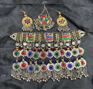 Cómoda joyería afgana vintage de alta calidad Conjuntos de joyería Kuchi de moda más vendidos disponibles a precios razonables - Product Image 6