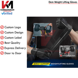 Guantes de entrenamiento Hombres Dedo completo Guantes de levantamiento de pesas Premium para hombres Guantes de mano completa para gimnasio Deadlift Training Grip - Product Image 4