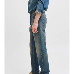 Jeans en denim baggy tendance pour homme Coupe décontractée ample Qualité supérieure Style élégant Vente en gros Mode de rue Pantalons décontractés extensibles OEM - Product Image 2