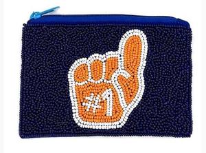 Embroidery HO HO <b>Christmas</b> Seed Beads Coin Pouch & Purses Custom Design Seed Beads <b>Christmas</b> Holiday-<b>themed</b> Coin Pouch & Purse - Product Image 6