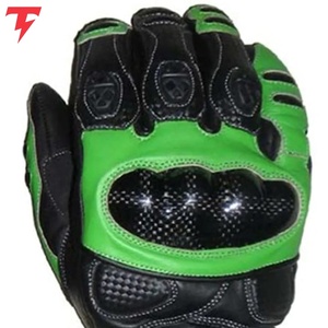 Biker <b>Leather</b> <b>Gloves</b> Eco-Friendly <b>Fur</b> <b>Lined</b> Motorbike Customized Logo Sports Team Use High Quality - Product Image 4