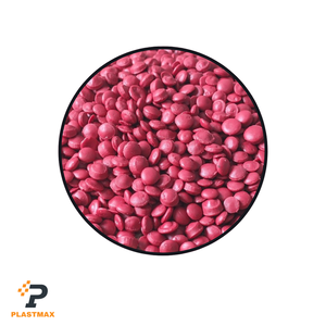 Granulés de plastique HDPE 100% recyclés, qualité moulage par soufflage, résines de couleur rouge, matières premières résistantes pour l'industrie chimique - Product Image 3