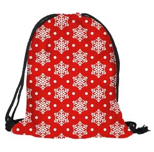 Mochila de algodón y lino ecológico, bolsa de almacenamiento práctica, regalo de Navidad, bolso de lona con cordón, logotipo personalizado en blanco - Product Image 4
