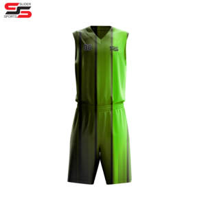 Ensembles de maillots de basket-ball pour hommes kits de vêtements de sport respirants 2025 uniformes de basket-ball de bonne qualité - Product Image 4