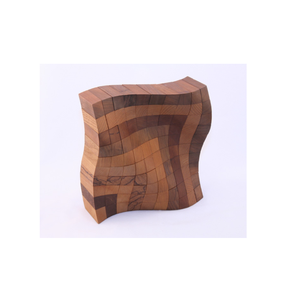 Home Decor Classic Wood Paper Weight Art Office Decoration Pushing & <b>Ornament</b> for Hexagon Shape Hot Selling - Product Image 1