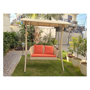 Cojín con soporte para silla de columpio doble súper grande, entrega rápida, acero inoxidable, uso en exteriores, stock al por mayor de fábrica, ¡Compre Ahora! - Product Image 1