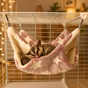 Hamaca Colgante Tipo Saco de Dormir para Peces de Agua, Doble Capa de Felpa, Nido Acogedor de Invierno para Mascotas Pequeñas, Venta al por Mayor de Fábrica, MOQ - Product Image 2