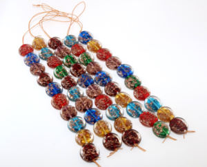 Cuentas de vidrio, cuentas de lujo para la fabricación y decoración de joyas Paquete de 5 hebras - Product Image 6