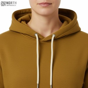 Sudadera con capucha para mujer con el precio más vendido disponible, último diseño, logotipo personalizado, sudaderas con capucha para mujer a la venta, sudaderas con capucha de algodón - Product Image 4