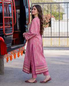 Salwar Kameez Chickenkari para Eid, Bodas y Playa - La Ropa Femenina Más Hermosa, Material de Viscosa, Absorbe la Humedad, Secado Rápido - Product Image 3