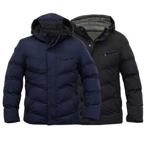 Chaqueta Acolchada con Capucha para Hombre, Temporada de Invierno 2025, Chaquetas de Moda Urbana, Diseño Personalizado, Estilo Hip Hop - Product Image 1