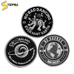 Parches Bordados Termoadhesivos de PVC TEPRA SPORTS de la Mejor Calidad, Tela de Fieltro No Tejida, Color Personalizado, Nuevo, Forma de Corazón, Flor - Product Image 6