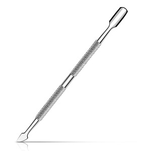 12.7cm miroir vernis en acier inoxydable ongles cuticule poussoir efficace callosités pour manucure pédicure outil de nettoyage des ongles - Product Image 1