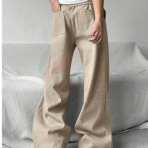 Pantalones de chándal informales para hombre para invierno Ropa deportiva ligera con cordón Venta al por mayor en línea - Product Image 2