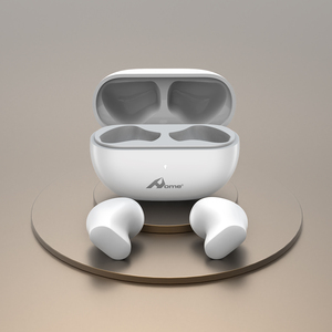 Digitalome EP-077-1 White <b>Wireless</b> <b>Bluetooth</b> Earbuds In-Ear TWS Headphones <b>Microphone</b> Waterproof Features for Mobile Phone - Product Image 1