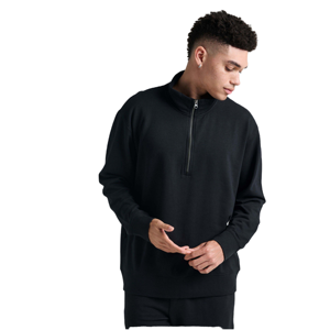 Sweat-shirts à capuche surdimensionnés de haute qualité en molleton français 100% coton, logo brodé épais, taille plus, poids lourd, doublés, poche à capuche personnalisée - Product Image 2