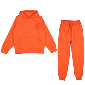 Women’s Fleece Sports Set 2 Piece Printed <b>Hoodie</b> and Sweatpants Casual <b>Workout</b> Tracksuit Spring Autumn Winter - Product Image 1