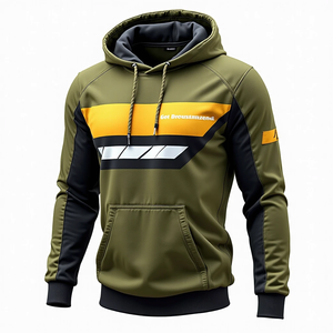 Sudadera con Capucha Extra Grande Personalizada y Duradera para Hombre, 100% Poliéster, Mezcla de Algodón Básico, Ropa Urbana para Invierno, Suave y Cómoda - Product Image 6