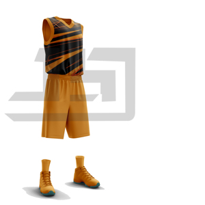 Conjunto de <span class=keywords><strong>Baloncesto</strong></span> Deportivo Transpirable Personalizado, Jersey sin Mangas con Estampado Completo y Pantalones Cortos Cómodos para Hombres, Mujeres y Adultos - Product Image 5